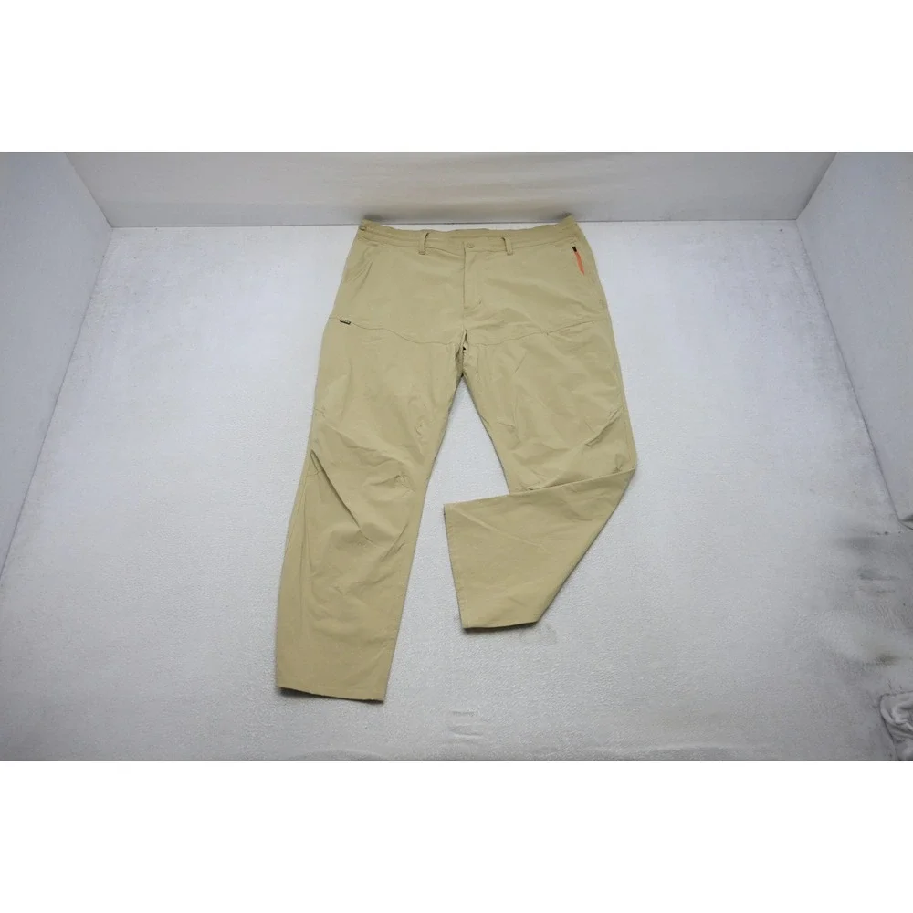 Howler BROS Hiking Pants Men 40x32 Tan Lightweight Outdoor Technical Trousers